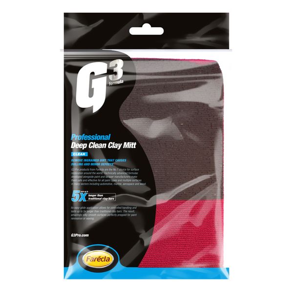 Farecla - G3 Pro - Deep Clean Clay Mitt - Car Clay Cleaning Mitt
