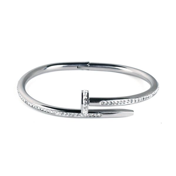 Silver Nailed It Bracelet for Women