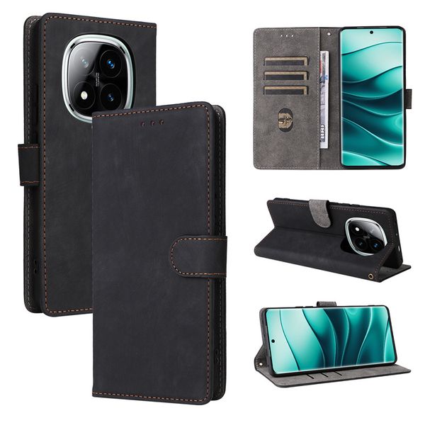Flip Cases Compatible With Redmi Note 14 Pro 5G Leather Cover