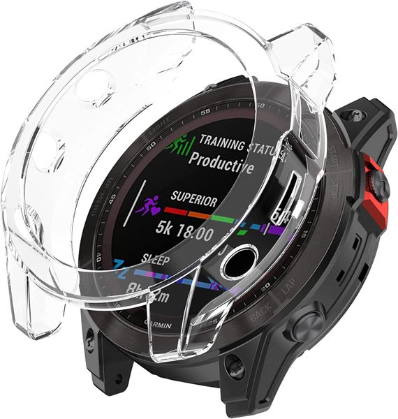 TPU Protective case for Garmin Fenix 7X-Clear