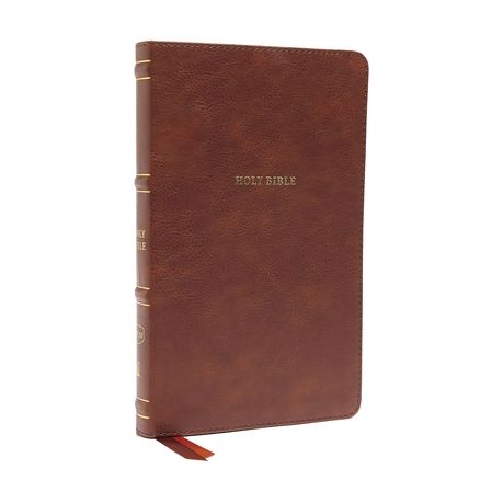 NKJV Thinline Bible Red Letter Edition [Brown] Image