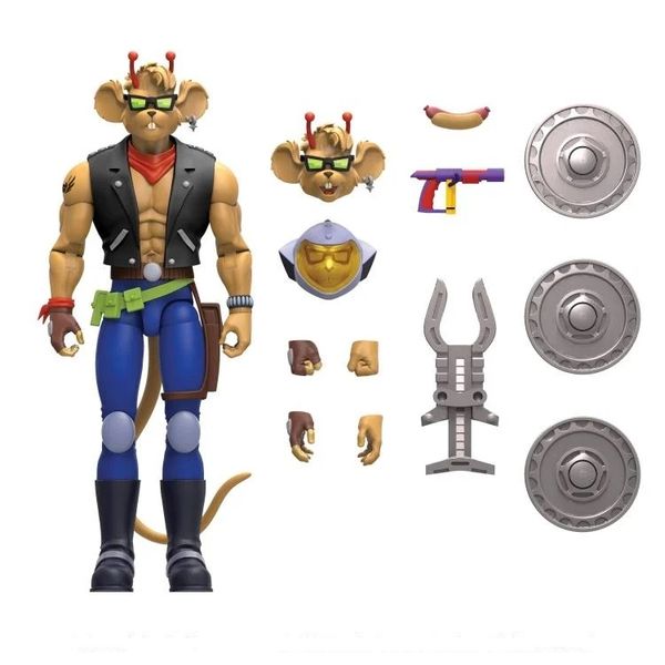 Biker Mice From Mars Throttle Figure