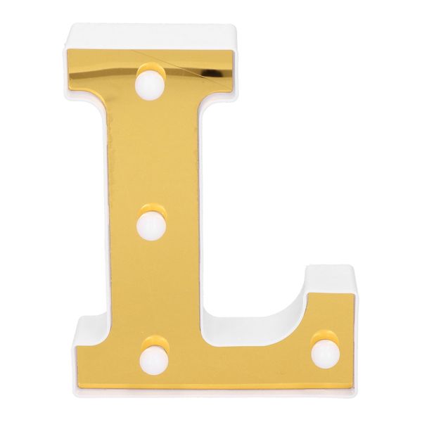 L-Shape LED Alphabet Letter Party Light