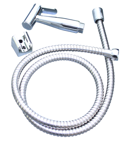 Handheld Bidet Spray Kit - Stainless Steel Hose &amp; Trigger Sprayer