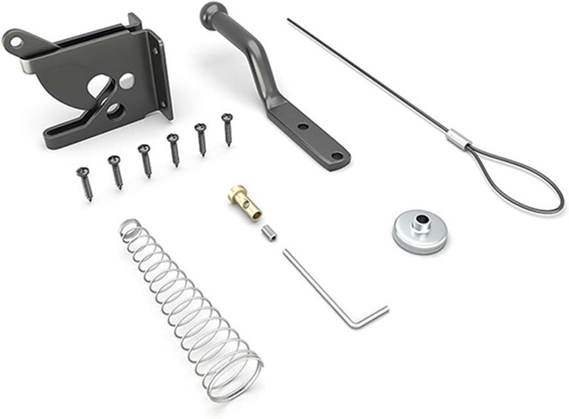 Tool Automatic Gate Latch Fence Door Latch Buckles Set of 14