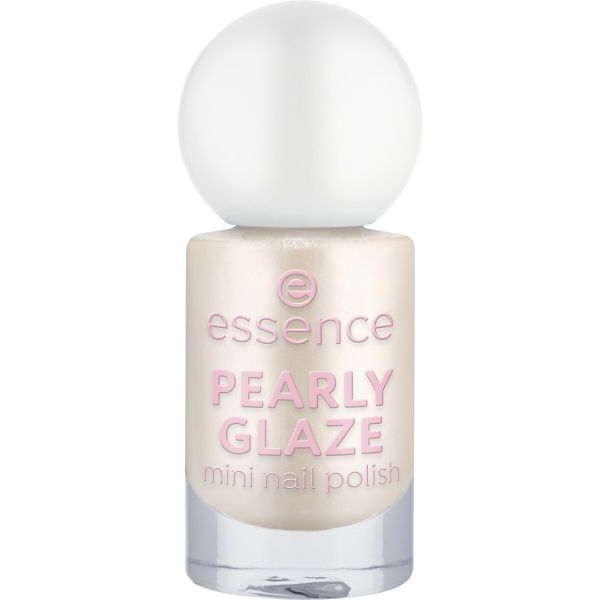 essence PEARLY GLAZE mini nail polish 16