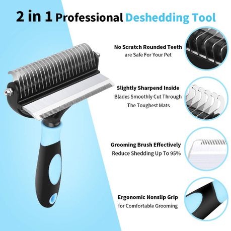 Desheddinator pet fashion grooming tool