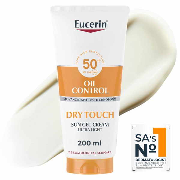 Eucerin Sun Body Gel-Cream Dry Touch, SPF50+, Ultra Light, 200ml