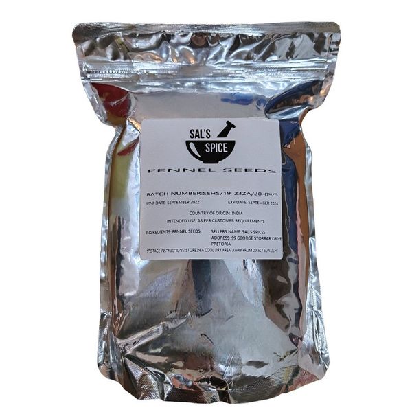 Sal's Spice Fennel Seeds - 10kg
