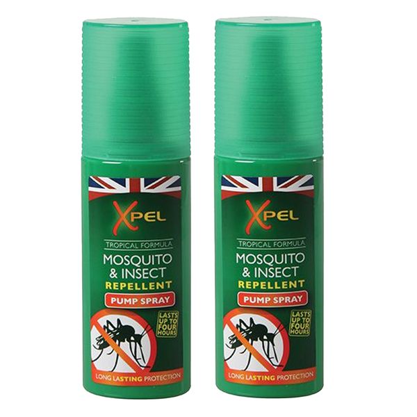 Xpel Mosquito &amp; Insect Repellent 70ml Pump Spray (2 Pack)