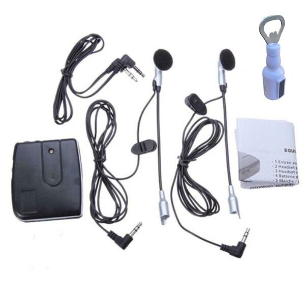 Motorcycle Helmet Walkie Talkies with Bottle Opener