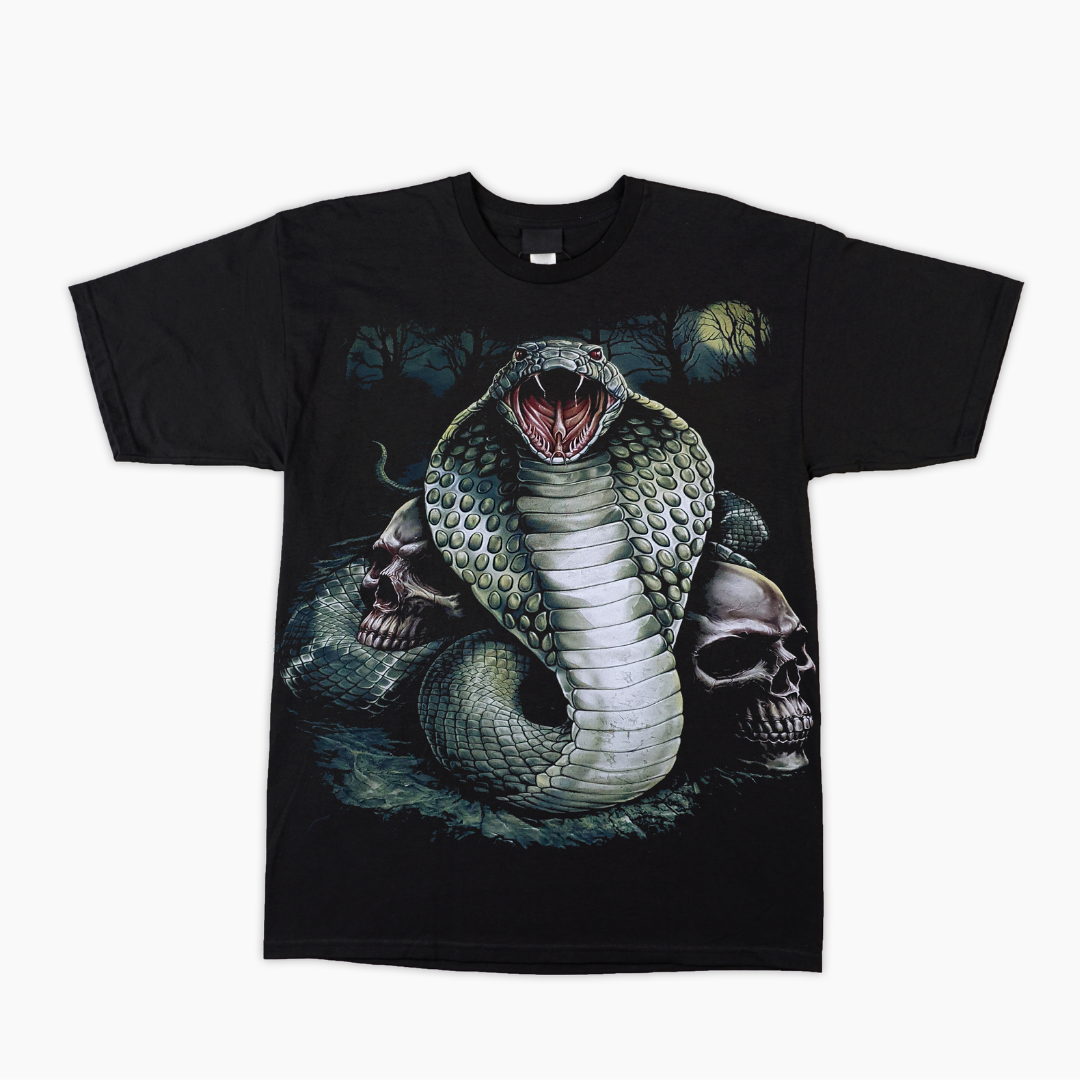 Black T Shirt High Definition Cobra Skull Shop Today Get It Tomorrow 