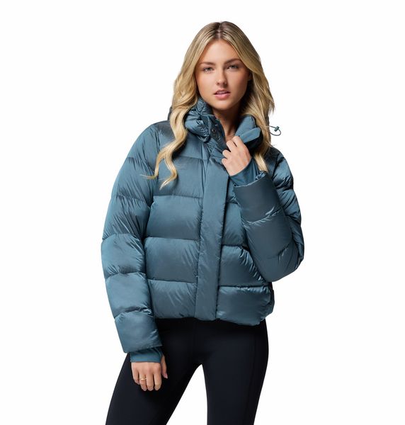 Columbia - Women's Amaze Puff Hooded Jacket - Everblue High Shine