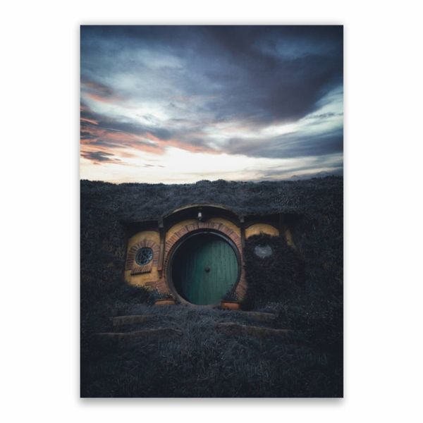 Hobbit Village Poster - A1