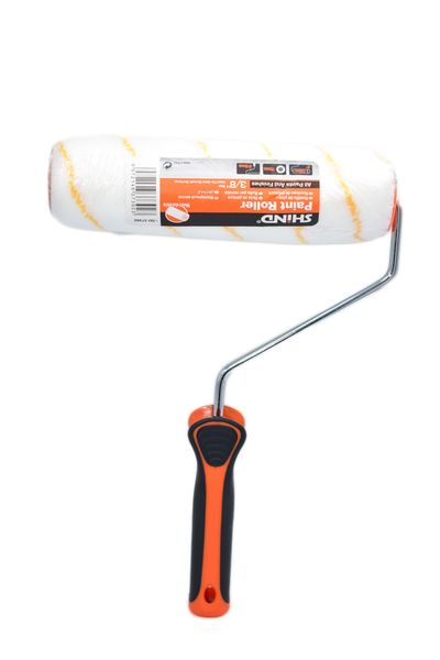 Shind Semi Smooth Surface Paint Roller 230mm - White and Yellow