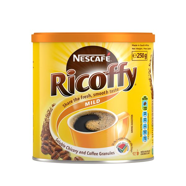 NESCAFÉ RICOFFY Mild Instant Coffee, 250g