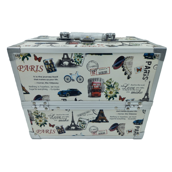 Cream Paris Makeup Storage Case