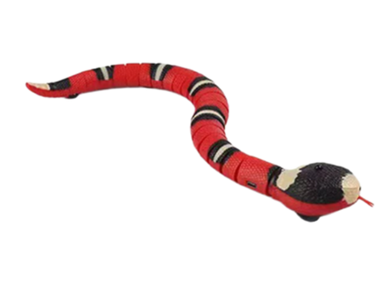 Smart-Sensing Snake Toy, Motorised Cat Snake Toy