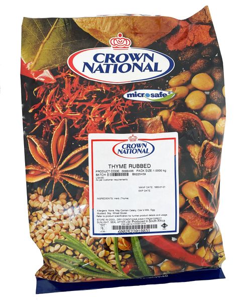 Crown National - Rubbed Thyme 1kg