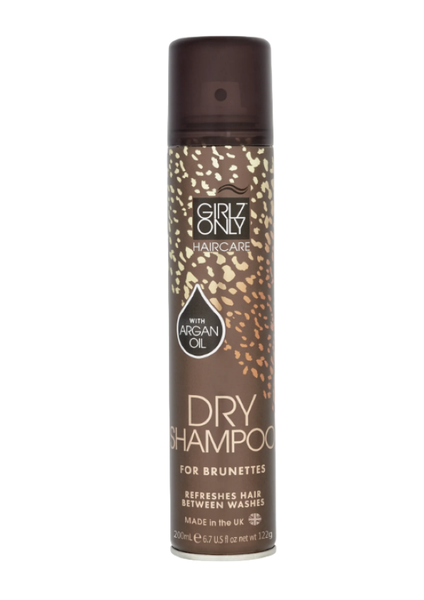 Girlz Only Dry Shampoo with Argan Oil- Brunettes