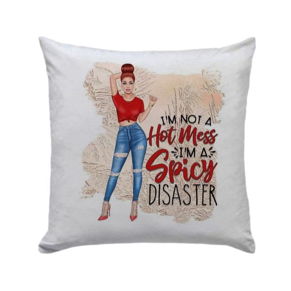 Spicy Disaster Decor Pillow 30cm X 30cm