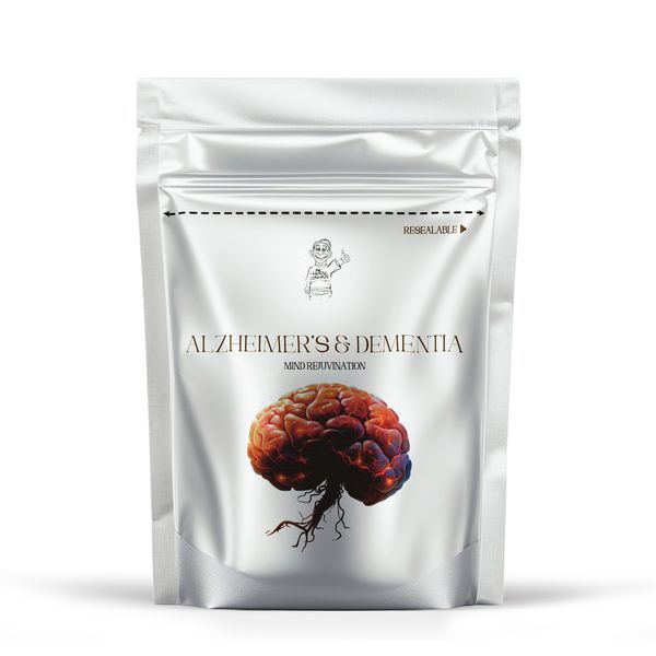 Alzheimers &amp; Dementia Support - 60 Capsules - Cognitive Brain support