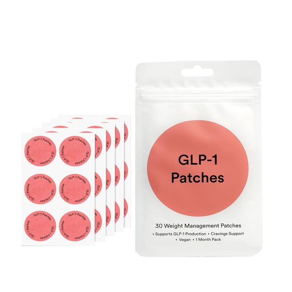 30-Piece GLP-1 Slimming Patches, 100% Ingrediente Naturale, Non-Irritating