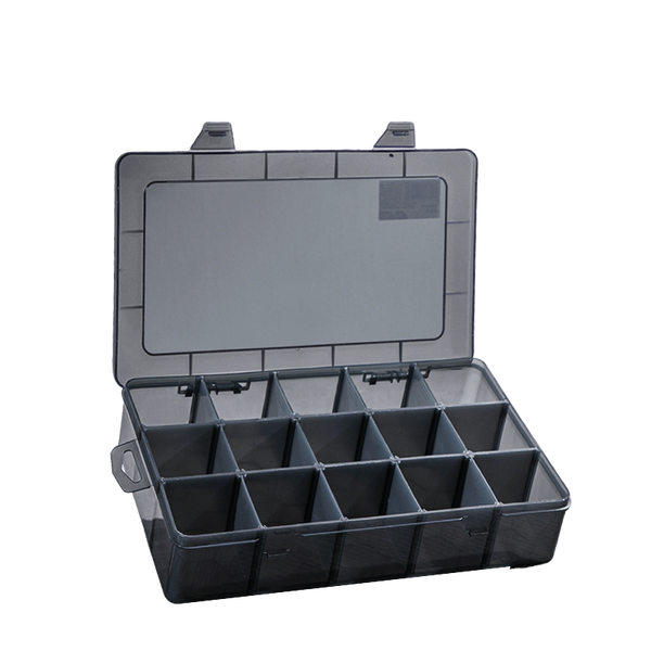 Deli Parts Organizer Storage Box with 15 Removable Grids Sturdy Honeycomb