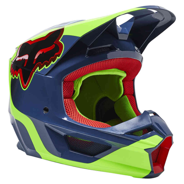 Fox V1 Venz Dark Indigo Helmet