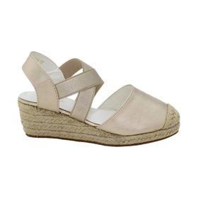 LaMara Paris's Atero Girls Wedge Espadrille Shoe - Gold | Shop Today ...