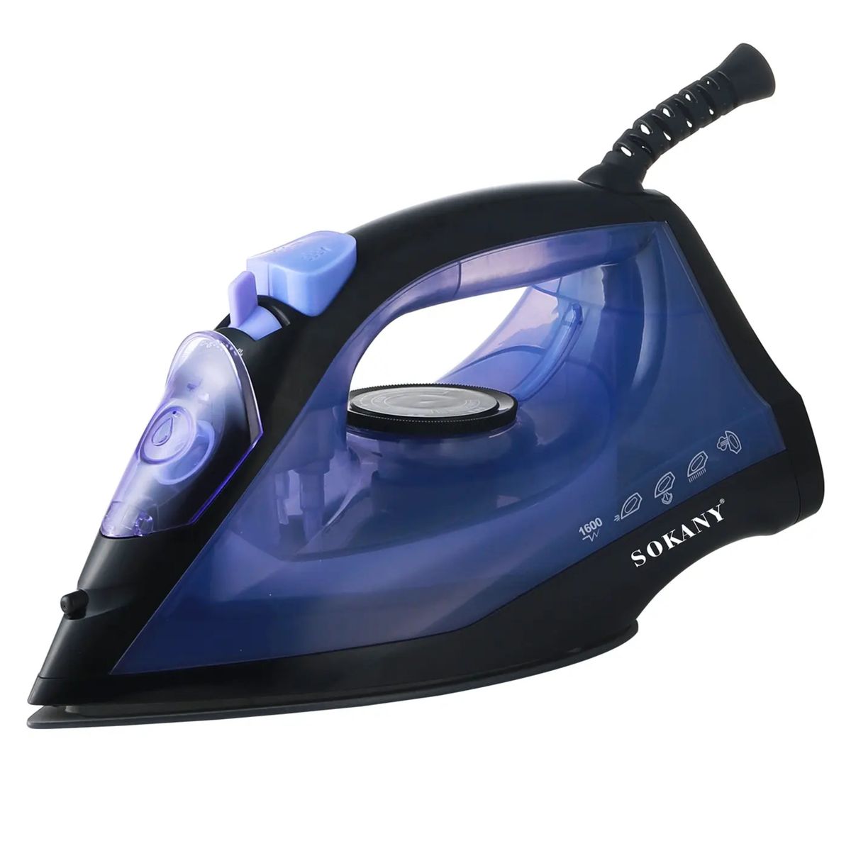 Sokany - Powerful Steam 1600W Steam Iron -White | Shop Today. Get it ...