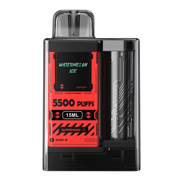 Vapengin Disposable Vape 5500 Puffs (Rechargeable) Watermelon Ice Flavour