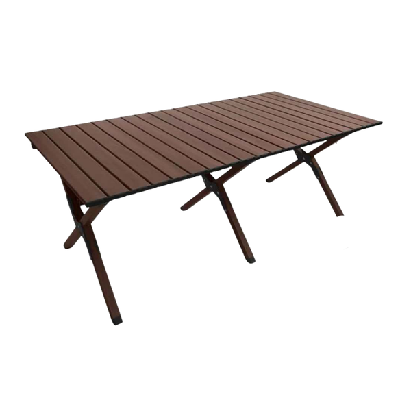 4-6 People Camping Table, Roll-Up Lightweight Picnic Table