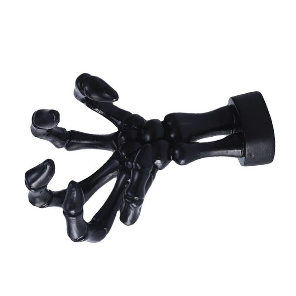 Wall Mount 3D Resin Skull Hand Sculpture Key Hanging Hook For Funny Gift