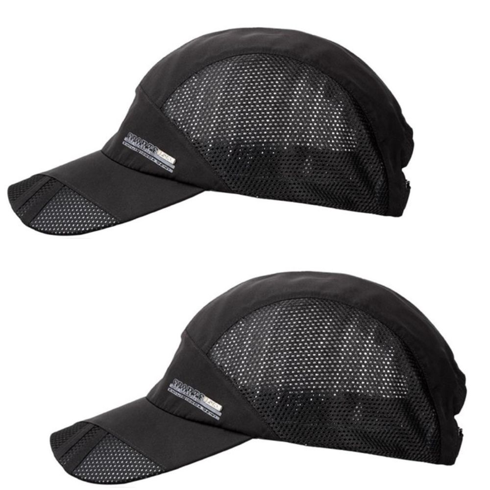 Sport Running Cap Light Weight Mesh - 2 Set
