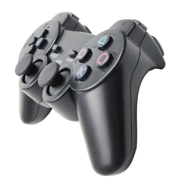 Wireless Gamepad 2.4GHz Compatible with PS2 Black