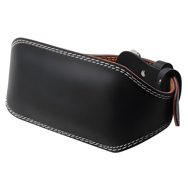 Adjustable Padded Leather Lifting Belt - Gym Belt