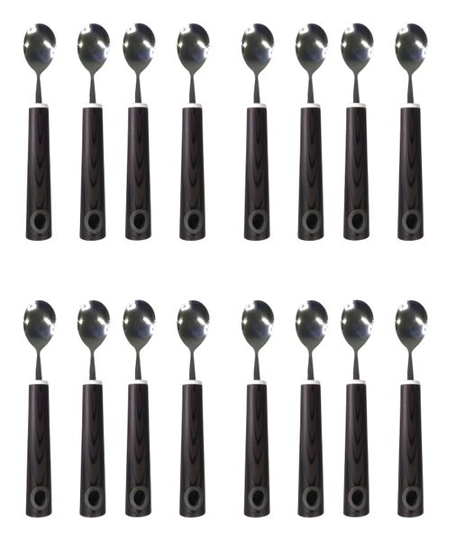 Stainless Steel Spoon 16-Piece Utensil Set