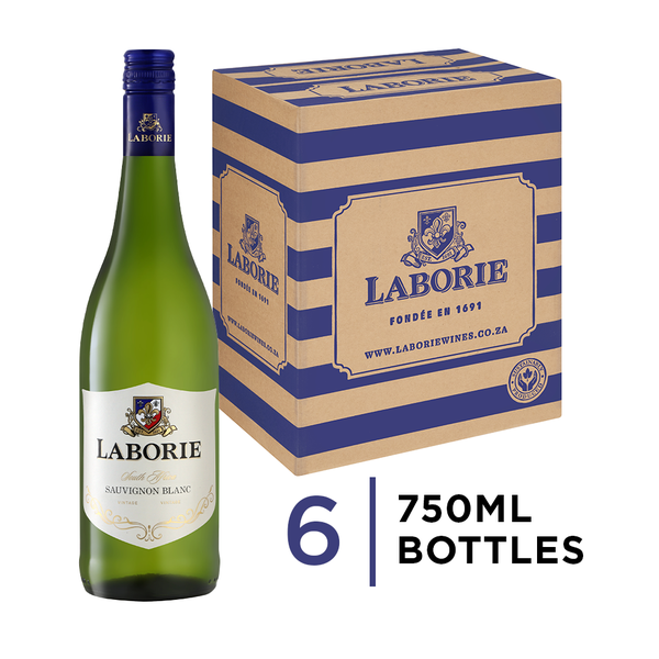Laborie Sauvignon Blanc Wine 6 x 750ml