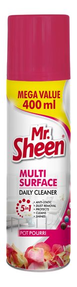 Shield Mr Sheen Multisurface Daily Cleaner Potpourri 400ml Shop Today Get It Tomorrow 4928