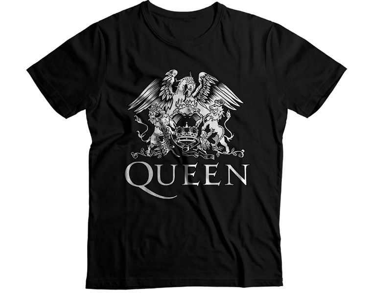 Black And White Queen Lion T-Shirt