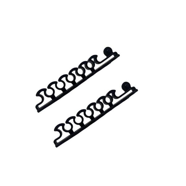 2 Piece Desktop Cable Fixer Organizer