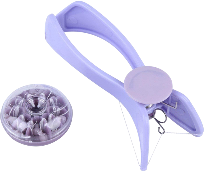 Threading tool for face and body hair