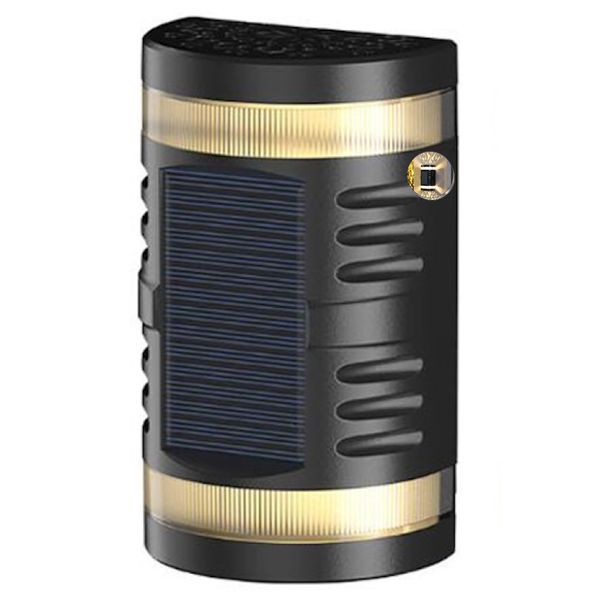 Garden Decor Wall Mounted Waterproof Solar Landscape Light (15x9x6cm)