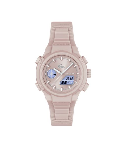 Lacoste Watches Ladies' LC33 40mm TR90 Case with Blush Dial /Blush Silicone