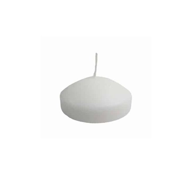 White Floating Candle 50x30mm x 4