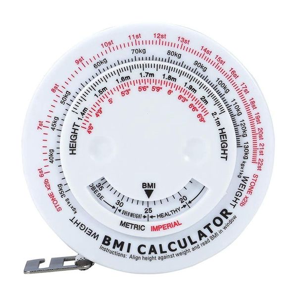 Body Waist Measure Tape Round Bmi Tester For Body Measurements Weight