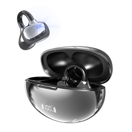 thl Open Ear Clip On Earbuds, Bluetooth 6.1 Wireless Headphones for Sport Image