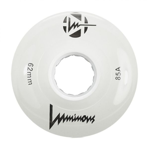 Luminous - LED Roller Skate Wheels 62mm/85a - Set Of 4