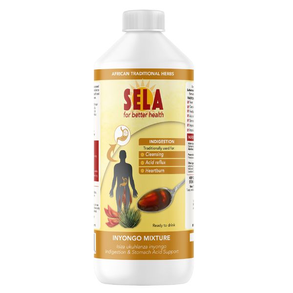 SELA Indigestion Inyongo Mixture Natural Herbs (500ml)